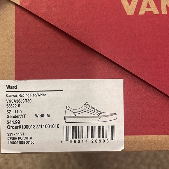 Vans Ward Lo Sneaker - Kid’s - Picture 4 of 4